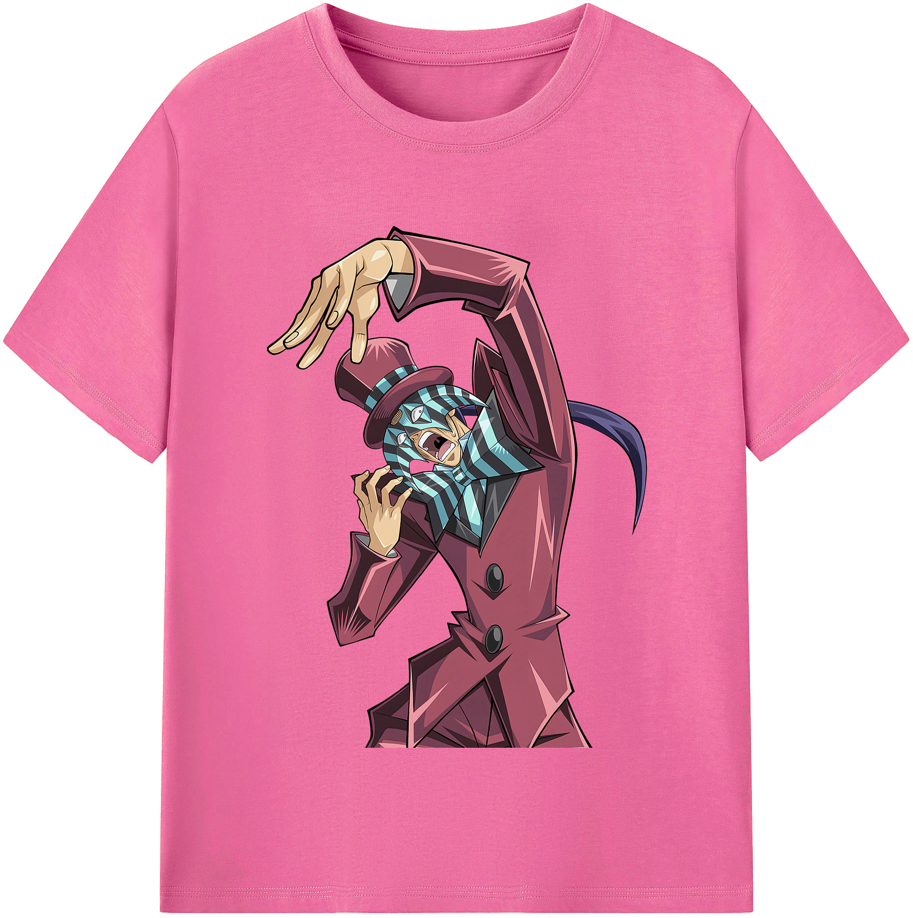 （画像用） 遊☆戯☆王 Yu-Gi-Oh! レディースカジュアルプリントTシャツ（綿100％）